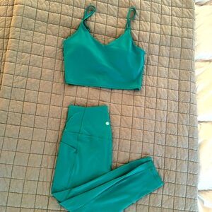Athleta Top abd Leggings Set